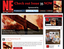 Tablet Screenshot of neonlinemagazine.com